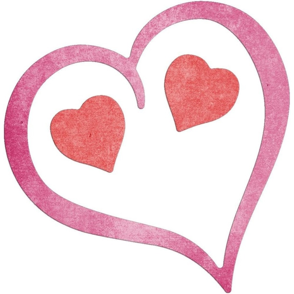 Cheery Lynn Designs Die Heart To Heart 4" x 4" - NEW